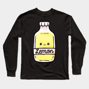 Lemon Juice Funny Bartender Retro Long Sleeve T-Shirt